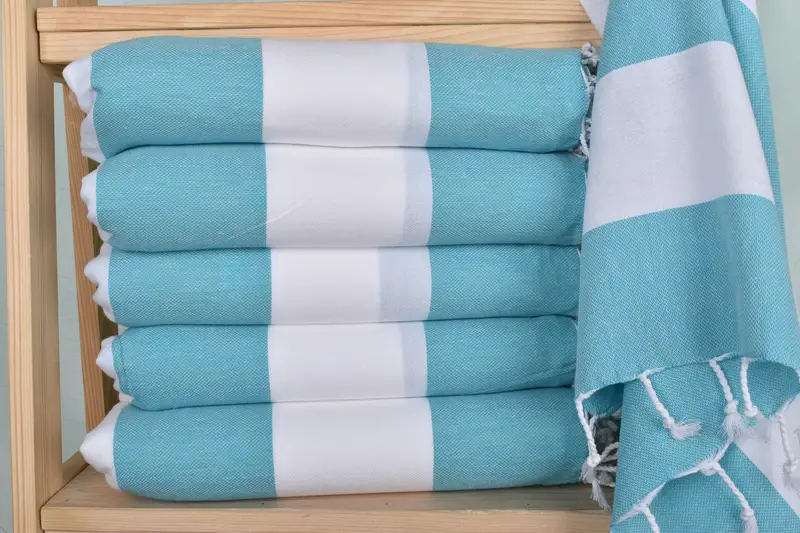 Summer Gift, Kitchen Towel, 40x24 Cotton Striped Towel, Turkish Tea Towel, Custom Turkish Towel, Personalized Wedding Gift, Turkish Towel Hand Towel - 2