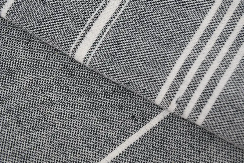 Personalized Beach Towel, 68x40 Cotton Striped Towel, Large Beach Towel Personalized, Organic Turkish towel, Bridal Shower Favor, Organic towel - 6