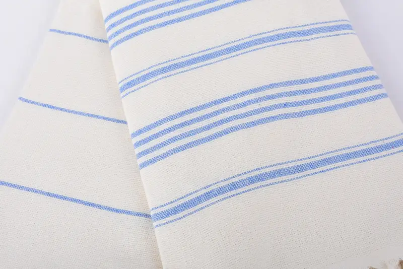 Personalized Wedding Gift For Couple, Housewarming Gift, Sand-resistant towel, 64x40 Cotton Striped Towel, Embroidered Towel, Absorbent towel - 3