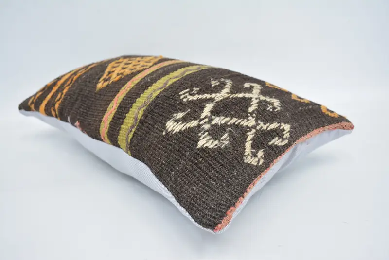 12x20 Brown Cushion, Pillow for Sofa, Pillow, Custom Pillow Sham, Vintage Pillow, Customized Cushion Cover, Interior Designer Pillow - 6