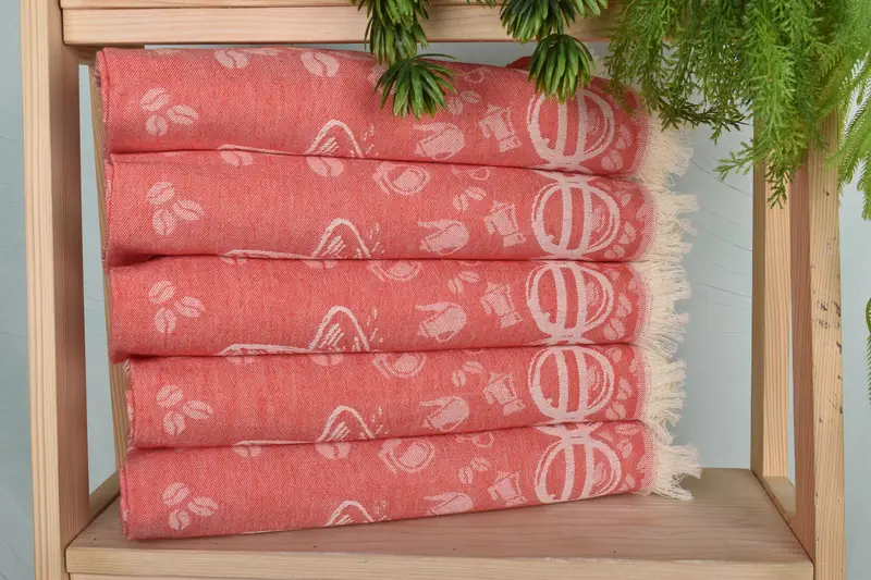Bachelorette Party Decorations, Bathroom Towels, Birthday Gift, Turkish Hand Towel, 28x20 Cotton Coffee Patterned Towel, Personalized Dish Towel - 2