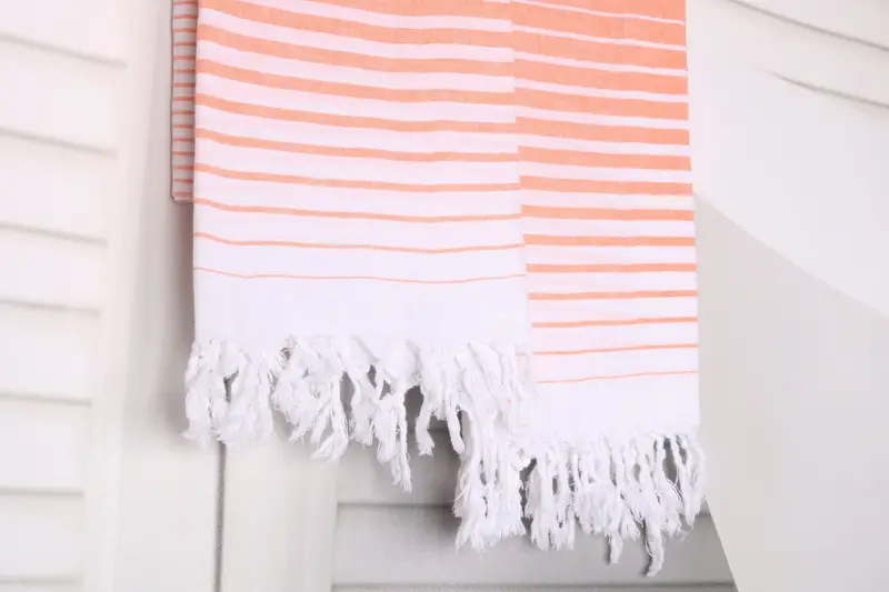 68x36 Cotton Striped Towel, Bachelor Towel, Turkish Towel Bulk, Personalized Gift For Her, Sand-resistant towel, Cotton towel, Monogram Beach Towel - 8