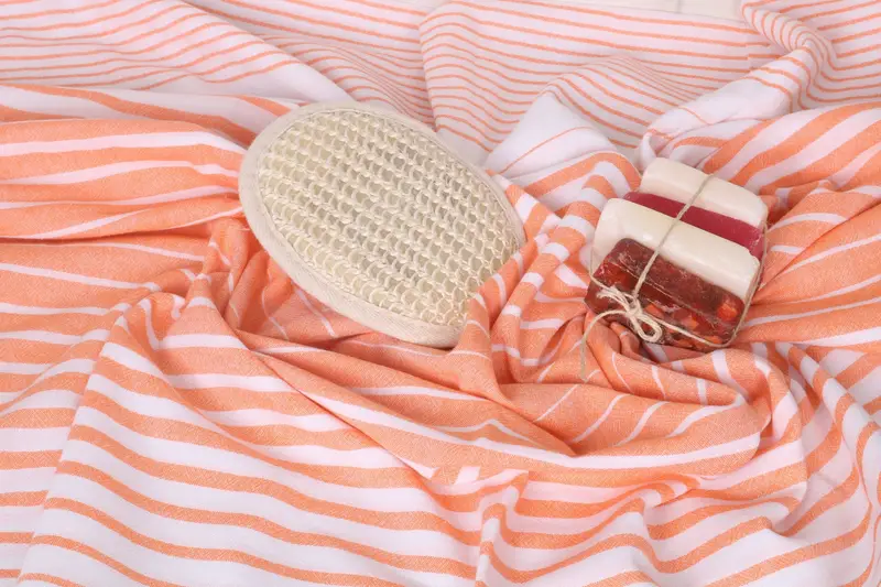 68x36 Cotton Striped Towel, Bachelor Towel, Turkish Towel Bulk, Personalized Gift For Her, Sand-resistant towel, Cotton towel, Monogram Beach Towel - 7