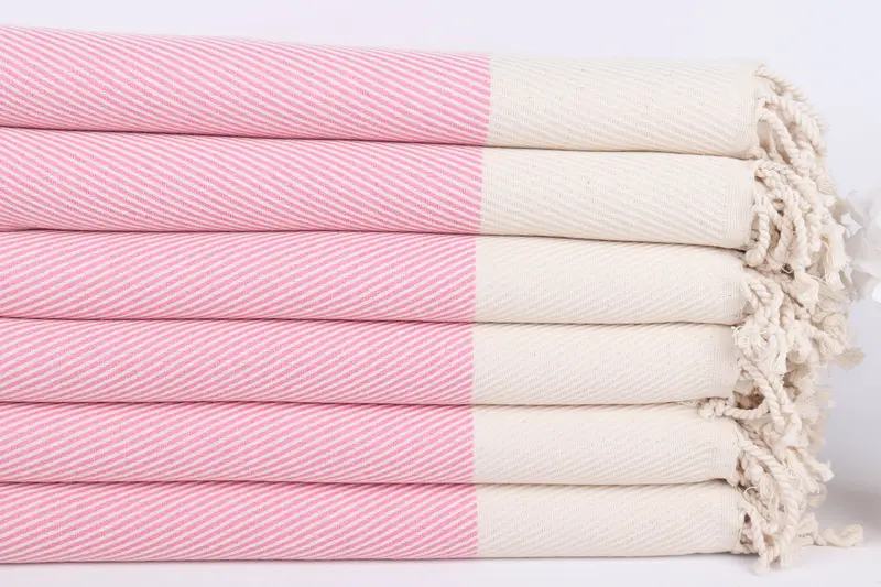 Bridemaids Beach Towel, 70x40 Cotton Striped Towel, Hammam Towel USA, Large Turkish Towel, Gift For Her, Valentines Day Gift Idea, Sand-free towel - 3