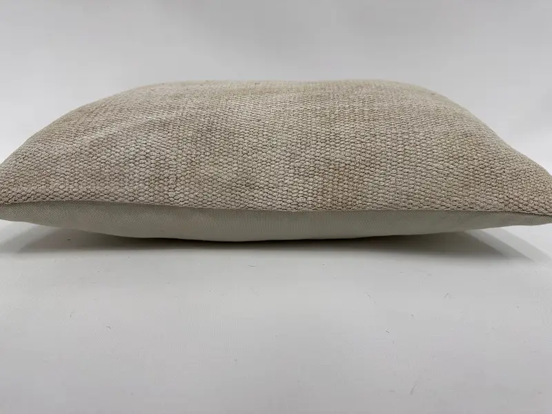 Pillow Cover, Gift Pillow, Vintage Pillow, Neutral Cushion Case, Vintage Kilim Throw Pillow, 12x20 White Cushion, Wholesale Pillow - 5