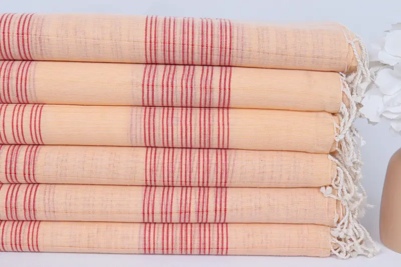 Best Friend Gift Ideas, Custom Bath Towel, 70x40 Cotton Striped Towel, Family Gift Basket, Handmade Gift, Personalized Gifts, Turkish Towel USA - 3