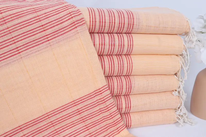 Best Friend Gift Ideas, Custom Bath Towel, 70x40 Cotton Striped Towel, Family Gift Basket, Handmade Gift, Personalized Gifts, Turkish Towel USA - 1