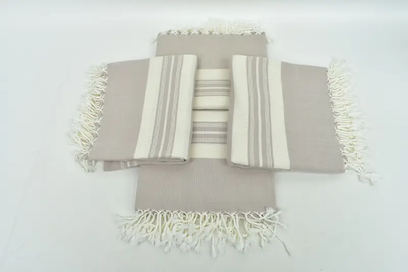 60x38 Cotton Striped Towel, Turkish bath towel, Bachelorette Party Gifts, Soft towel, Wedding Anniversary Gift, Best Friend Gift Ideas, Scarf Towel - 6