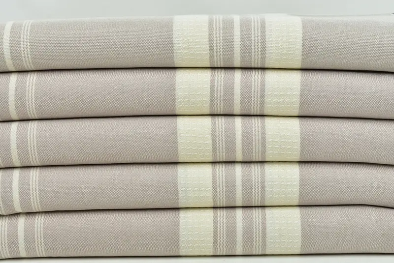 60x38 Cotton Striped Towel, Turkish bath towel, Bachelorette Party Gifts, Soft towel, Wedding Anniversary Gift, Best Friend Gift Ideas, Scarf Towel - 2