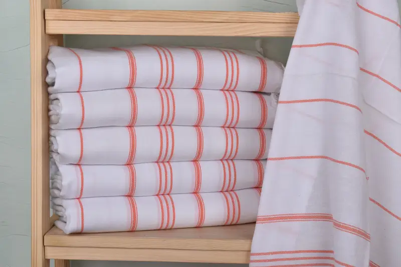 Wedding Gift, Custom Hand Towel, 40x24 Cotton Striped Towel, Small Bath Towels, Gift For Wedding Day, Turkish Towel, Best Wedding Gift, Guest Towel - 2