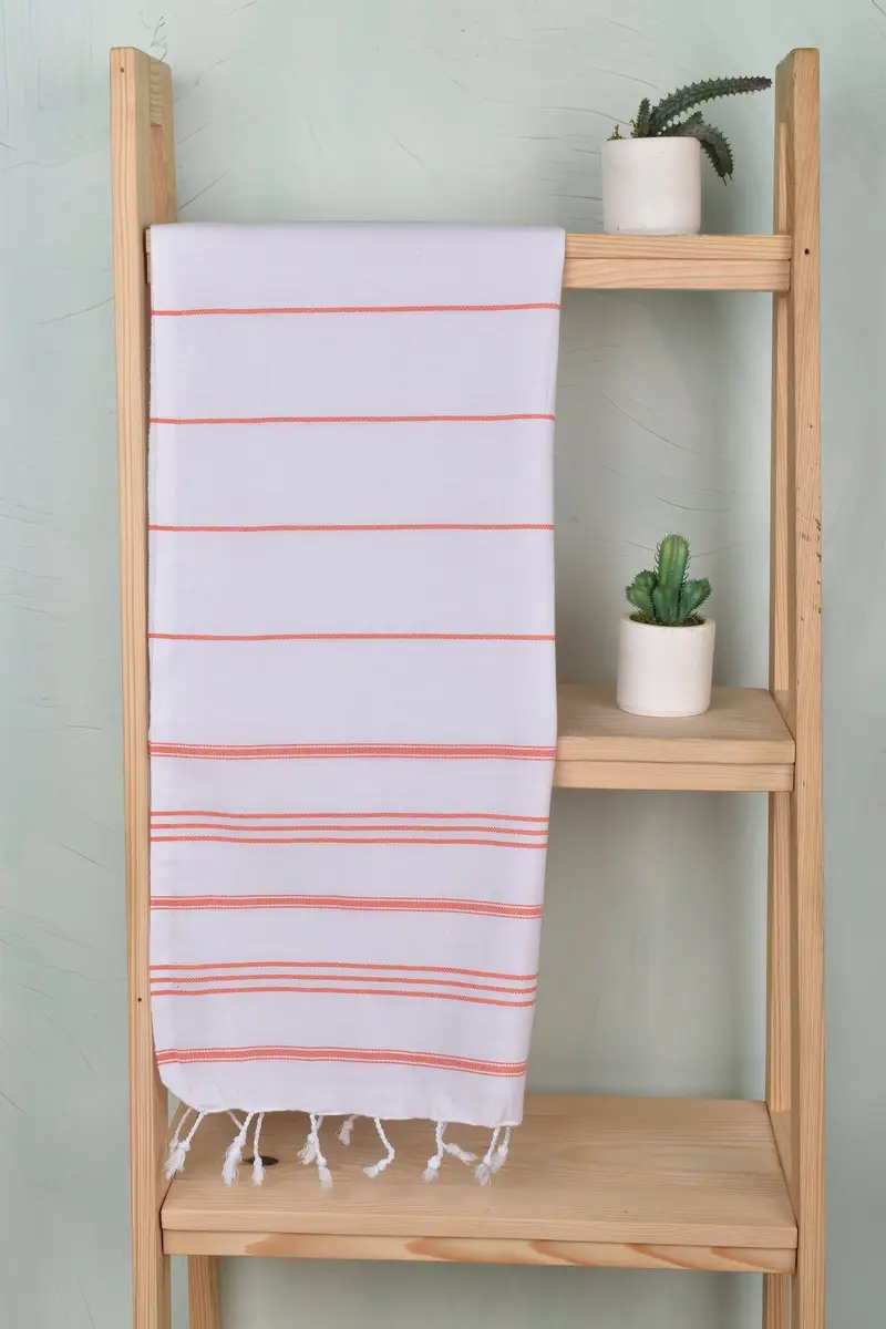 Wedding Gift, Custom Hand Towel, 40x24 Cotton Striped Towel, Small Bath Towels, Gift For Wedding Day, Turkish Towel, Best Wedding Gift, Guest Towel - 8