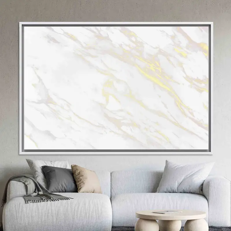 豪華な大理石の抽象キャンバス: エレガントな空間のためのモダンアート