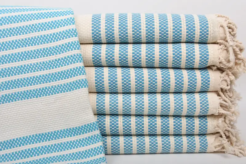 70x40 Cotton Striped Towel, Bridal Party Gifts, Custom Towel, Bridesmaid Gift Towel, Sand-Resistant Peshtemal, Spa Towel, Personalized Turkish Towel - 1