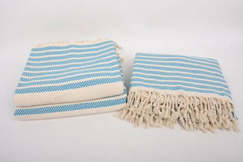 70x40 Cotton Striped Towel, Bridal Party Gifts, Custom Towel, Bridesmaid Gift Towel, Sand-Resistant Peshtemal, Spa Towel, Personalized Turkish Towel - 7