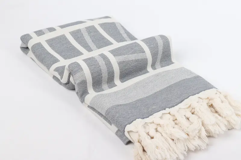 Monogram Turkish Bath Towel, Hammam towel, Handmade Gift, Custom Gift, 70x34 Cotton Patterned Towel, Peshtemal Towel USA, Spa Gift, Peshtemal Towel - 7