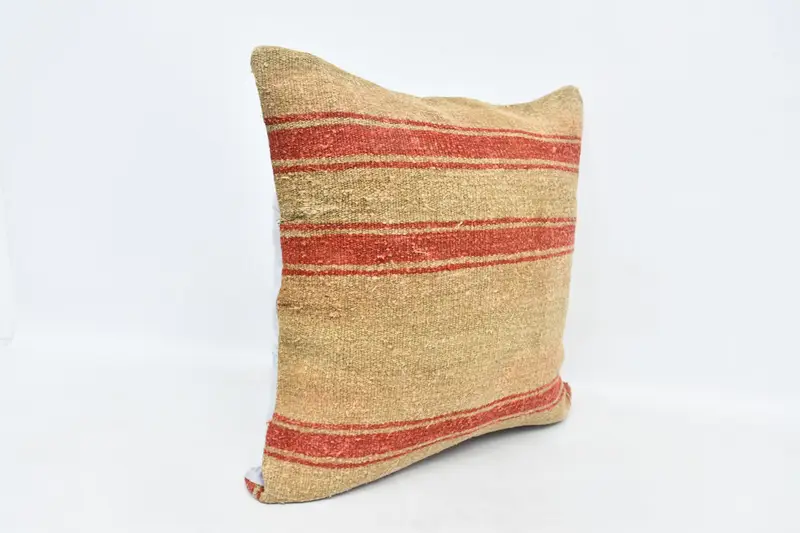 Pillow for Sofa, 28x28 Beige Cushion Case, Gift Pillow, Ethnic Pillow Cover Pillow Case, Pillow Sham, Ethnic Pillow Sham, Turkish Pillow - 3