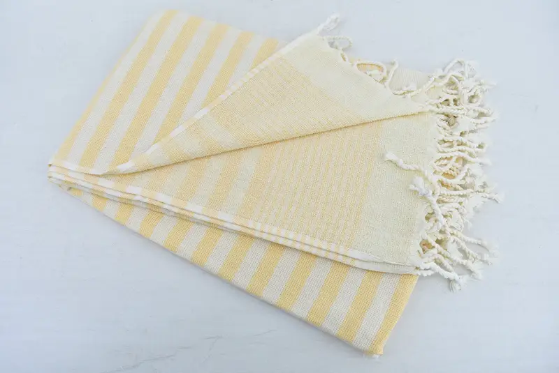 Toalla de gimnasia, toalla de terry a rayas de algodón de 68x40, toalla de playa, toalla de baño, toalla de hammam, regalo de soltero, peshtemal turco orgánico suave para uso de spa de lujo - 7