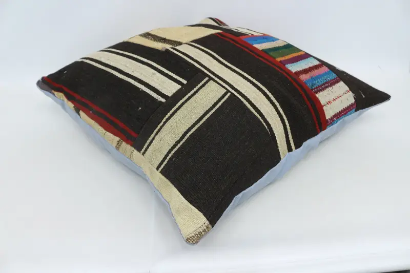 Pattern Throw Cushion Cover, Home Decor Pillow, 28x28 Brown Cushion Case, Anatolian Pillow Case, Gift Pillow, Cushion Case, Antique Pillows - 6