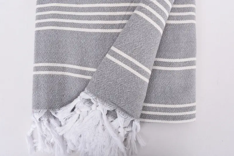 Girl Trip Party Favor, Bridal Shower Gift, Personalize Gift, Beach Wedding Favor, Decorative Blanket, Personalized Gifts, 96x70 Cotton Striped Towel - 8