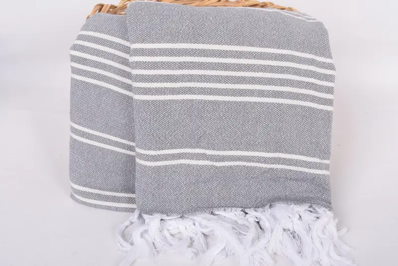 Girl Trip Party Favor, Bridal Shower Gift, Personalize Gift, Beach Wedding Favor, Decorative Blanket, Personalized Gifts, 96x70 Cotton Striped Towel - 5