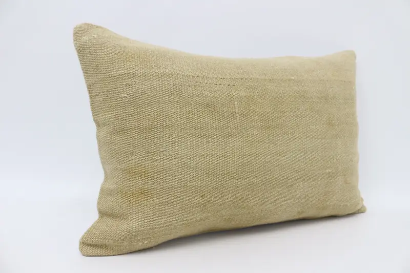 Antique Pillows, Kilim Pillow Cover, Vintage Cushion, 16x24 Beige Pillow Cover, Authentic Pillow Sham, Pillow, Gift Pillow - 3