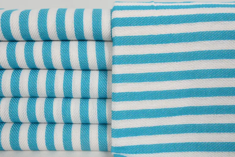 Beach Towel Bulk, Mother Of The Groom Gift, Bachelorette Party Gifts Bridesmaids, Spa Towel, Lightweight Turkish towel, 70x40 Cotton Striped Towel - 1