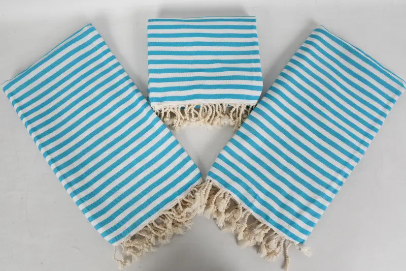 Beach Towel Bulk, Mother Of The Groom Gift, Bachelorette Party Gifts Bridesmaids, Spa Towel, Lightweight Turkish towel, 70x40 Cotton Striped Towel - 8