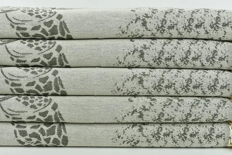 Onun için hediye, küçük banyo havlu, monogram mutfak havlu, sevgililer günü hediye, kişiselleştirilmiş hediye, yaz havlu, 36x18 pamuklu carretta desenli havlu - 3