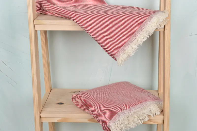 70x36 Cotton Striped Towel, Guest Towel, Luxury Beach Towel, Custom Turkish Towel, Quick-dry towel, Travel towel, Turkish Towel Beach, Unique Gift - 5
