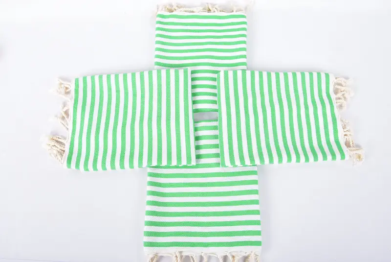 Custom Hand Towel, Turkish Towel Hand Towel, Personalized Dish Towel, 40x18 Cotton Striped Towel, Custom Wedding Gifts, Gift Boxes Tea Towels - 6