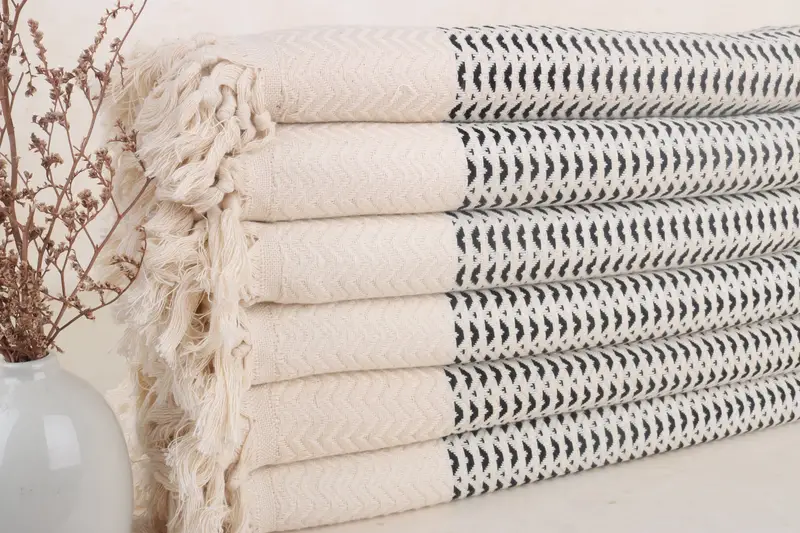 Gift For Him, Beach Towel Bulk, Scarf Towel, House Warming Gift, Hammam towel, Bulk Order Towel, 76x40 Cotton Diamond Towel, Unique Wedding Gift - 2