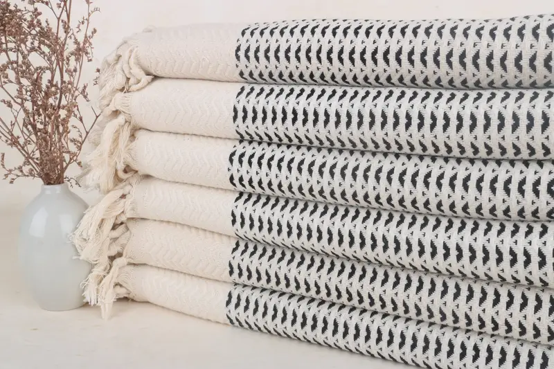 Gift For Him, Beach Towel Bulk, Scarf Towel, House Warming Gift, Hammam towel, Bulk Order Towel, 76x40 Cotton Diamond Towel, Unique Wedding Gift - 1
