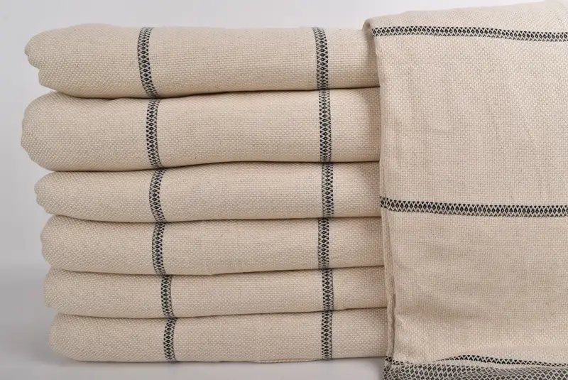 Wedding Favors, Throw Blanket Couch, Bridal Shower Gifts, Best Friend Wedding Gift, 104x96 Cotton Striped Towel, Woven Blanket, Turkish Tablecloth - 2