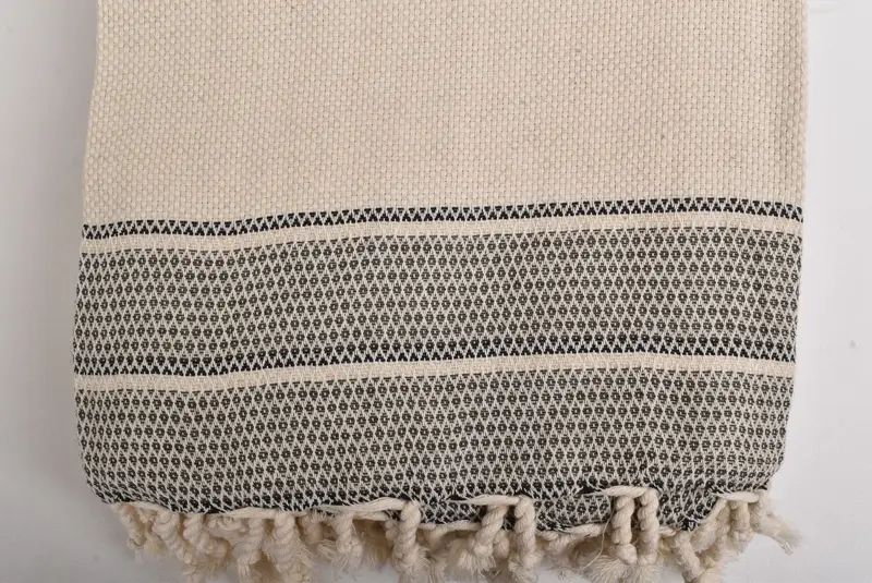 Wedding Favors, Throw Blanket Couch, Bridal Shower Gifts, Best Friend Wedding Gift, 104x96 Cotton Striped Towel, Woven Blanket, Turkish Tablecloth - 4