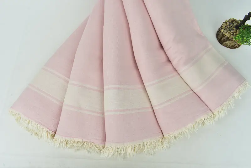Wedding For Favor, 70x60 Cotton Striped Towel, Beach Theme Bachelorette Party, Turkish Blanket, Wedding Favors, Bridal Shower Gift, Organic Throw - 4