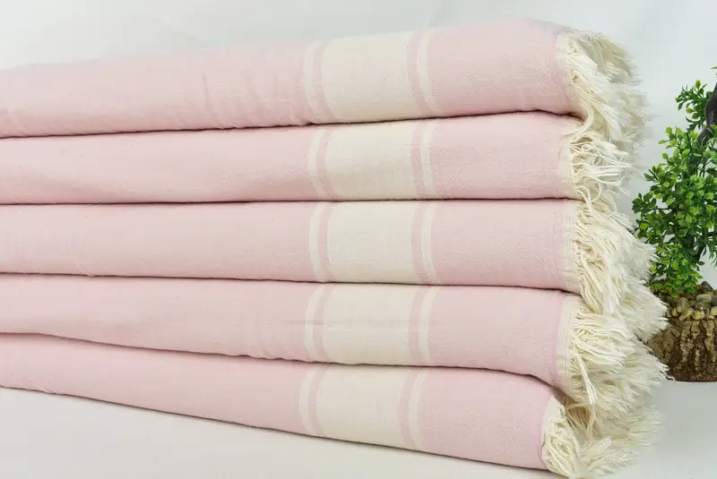 Wedding For Favor, 70x60 Cotton Striped Towel, Beach Theme Bachelorette Party, Turkish Blanket, Wedding Favors, Bridal Shower Gift, Organic Throw - 3