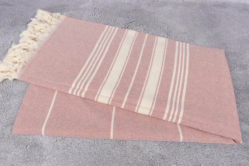 House Warming Gift, Turkish Towel Beach Towel, Pool Towels, Best Beach Towel, Turkish beach towel, Wedding Favors, 70x40 Cotton Herringbone Towel - 6