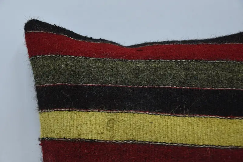 Vintage Pillow, Pillow Cover, Home Decor Pillow, 20x20 Red Cushion Cover, Vintage Cushion Case, Kilim Pillow, Handmade Pillow Case, Bolster Pillow - 2