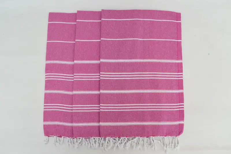 Banyo havlu, özel Türk havlu, aile hediyesi, düğün hediyesi, Türk el havlu, monogramlı Türk havlu, 40x24 pamuklu çizgili havlu - 5
