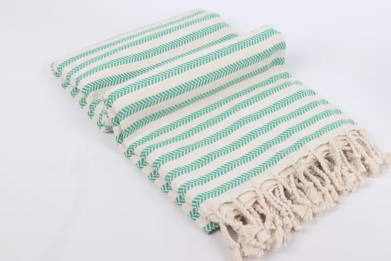 Bachelorette Party Favors, Summer Gift, Bridal Gifts, Beach Size Towel, 70x40 Cotton Chevron Towel, Best Friend Wedding Gift, Gift For Him - 6