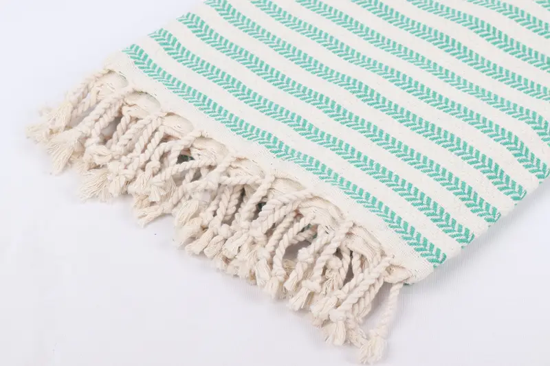 Bachelorette Party Favors, Summer Gift, Bridal Gifts, Beach Size Towel, 70x40 Cotton Chevron Towel, Best Friend Wedding Gift, Gift For Him - 7