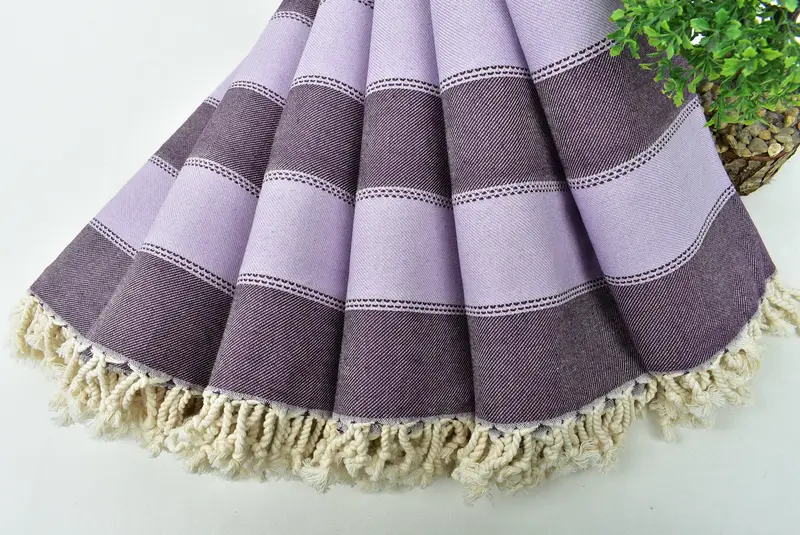 Bridal Party Gifts, Organic Turkish towel, Organic Towel, 68x36 Cotton Striped Towel, Beach Towel Monogram, Lightweight Turkish towel, Wedding Gift - 4