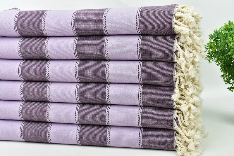 Bridal Party Gifts, Organic Turkish towel, Organic Towel, 68x36 Cotton Striped Towel, Beach Towel Monogram, Lightweight Turkish towel, Wedding Gift - 3