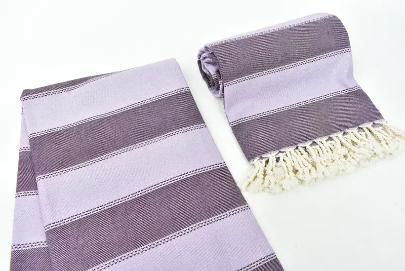 Bridal Party Gifts, Organic Turkish towel, Organic Towel, 68x36 Cotton Striped Towel, Beach Towel Monogram, Lightweight Turkish towel, Wedding Gift - 7