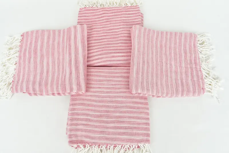 Handmade Gift, Quick-dry towel, Turkish beach towel, Best Friend Gift, 76x38 Cotton Flat Towel, Absorbent Turkish peshtemal towel for beach use - 5
