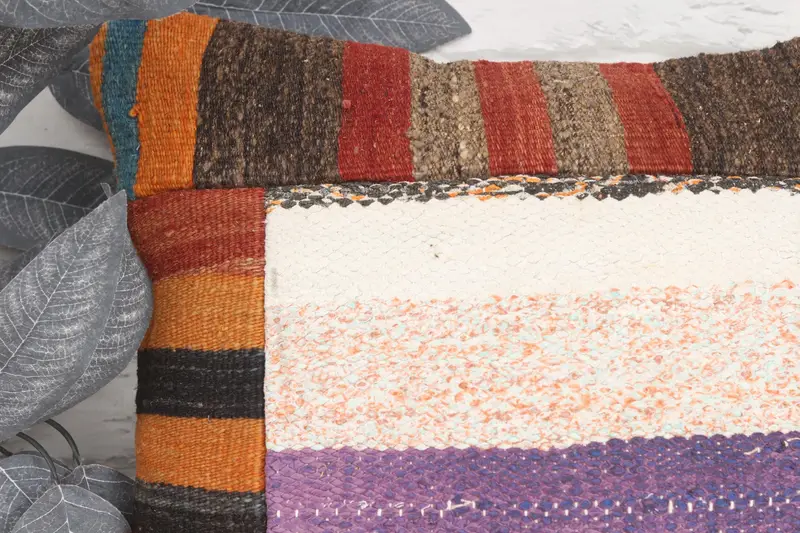 Gift Pillow, Pillow, Living Room Throw Pillow Cover, Outdoor Cushion Cover, Interior Designer Pillow, 16x16 Brown Pillow, Turkish Kilim Pillow - 2
