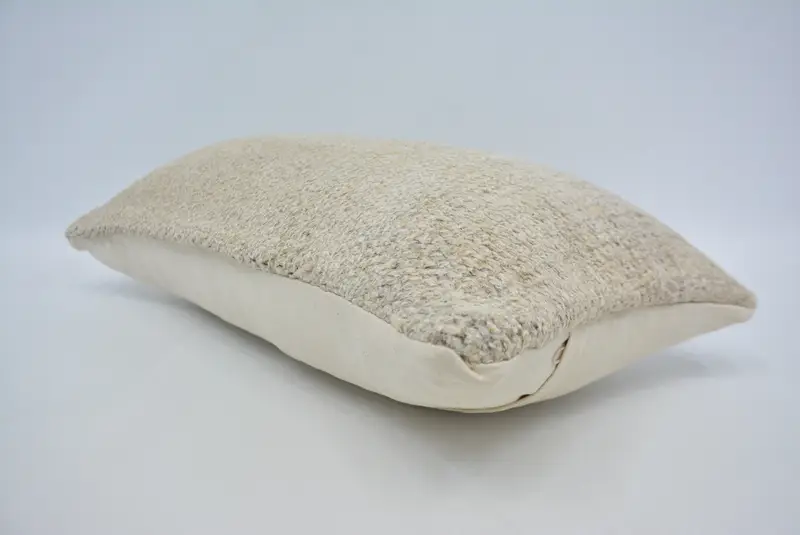 Oriental Pillow Sham, 12x24 Beige Pillow Sham, Pillow, Vintage Kilim Throw Pillow, Gift Pillow, Outdoor Cushion Case, Antique Pillows - 6
