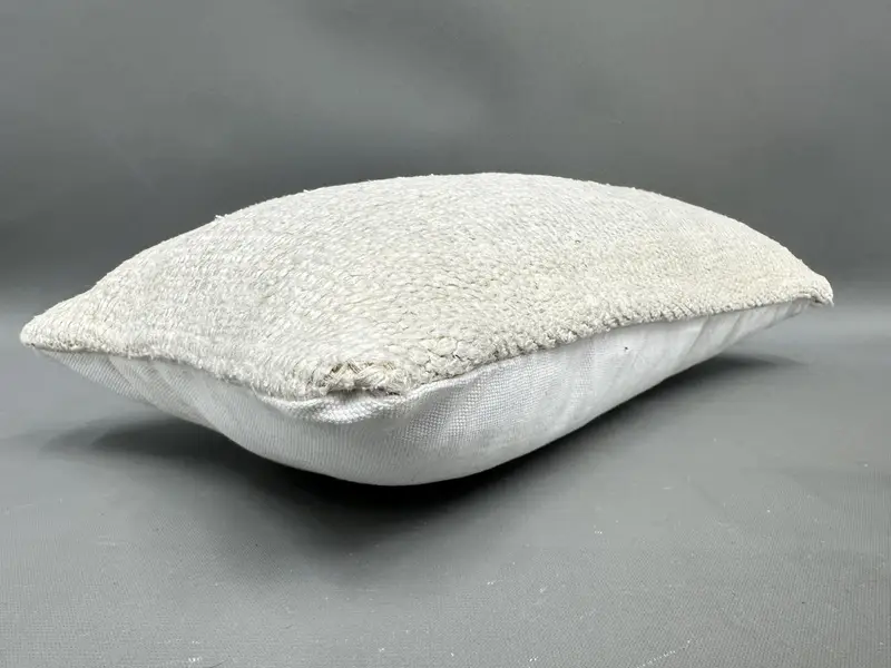 Gift Pillow, Handmade Kilim Cushion, Pillow for Sofa, 8x16 White Pillow Case, Neutral Pillow, Pillow, Bright Pillow, Couch Cushion Case - 6