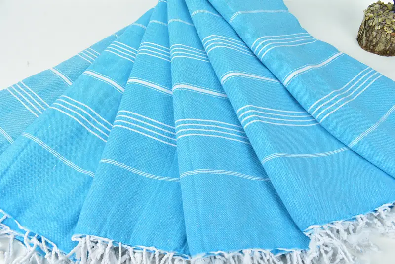 Bedraza turca, manta de lanzamiento, mantel, toalla a rayas de algodón 88x60, mantel de Acción de Gracias, cama, mantel de Navidad, regalos de decoración del hogar - 4