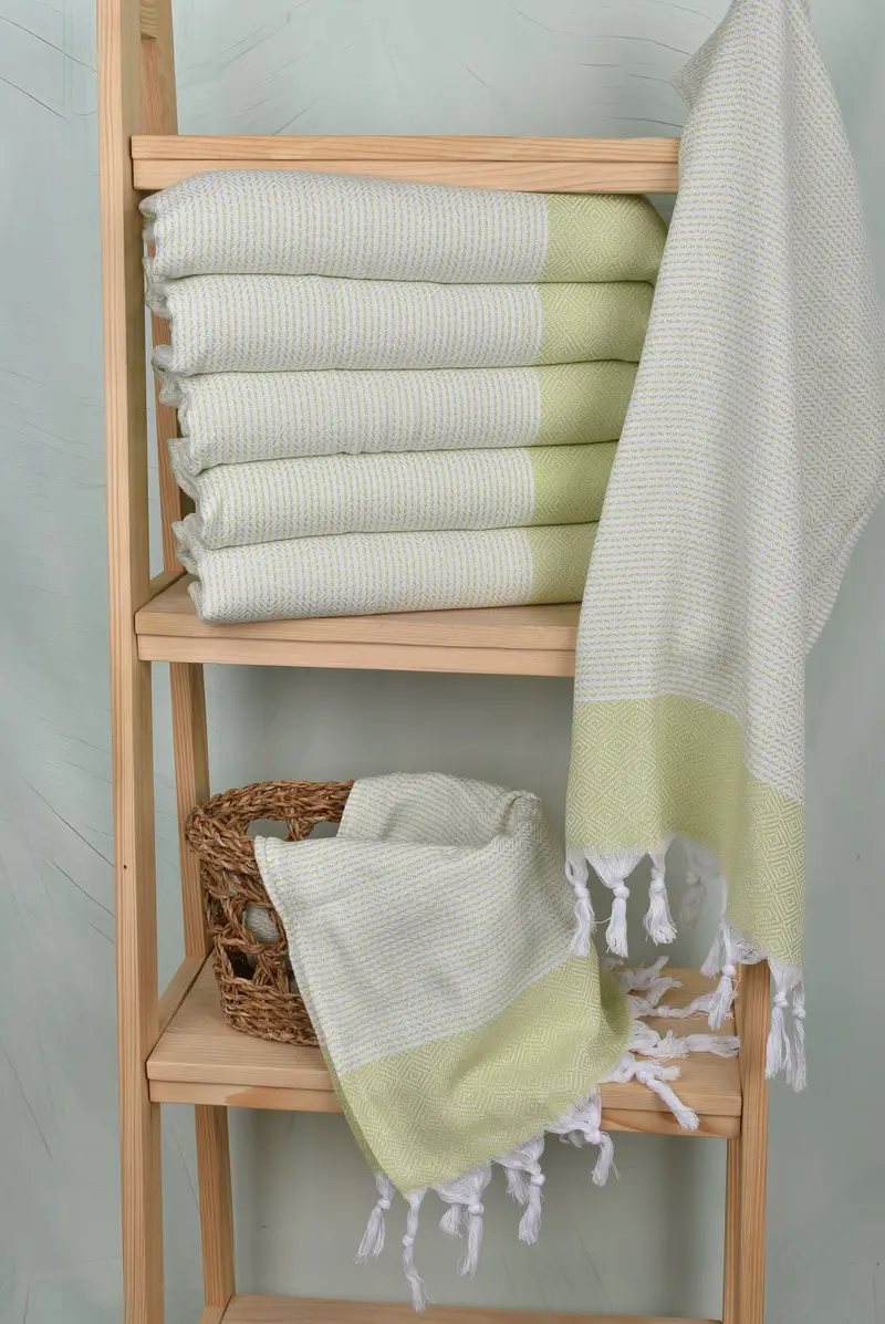 Custom Name Towel, Bathroom Towels, Monogram Towels, Monogram Hand Towel, 40x18 Cotton Diamond Towel, Bridesmaid Gifts, Merry Christmas Gifts - 3